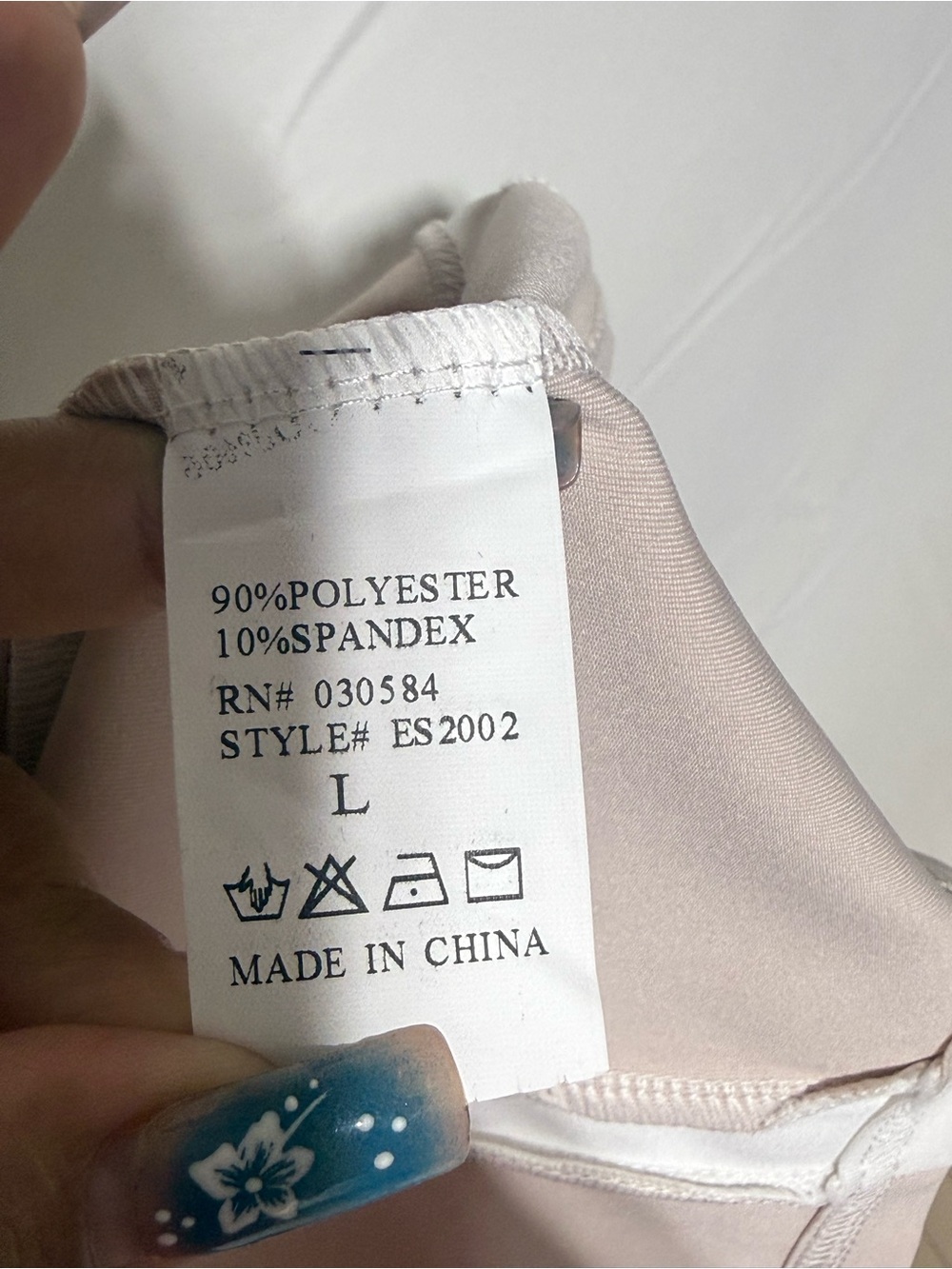 Fashion Nova White Label Top with Pink Logo Accent - Picture 5 of 6